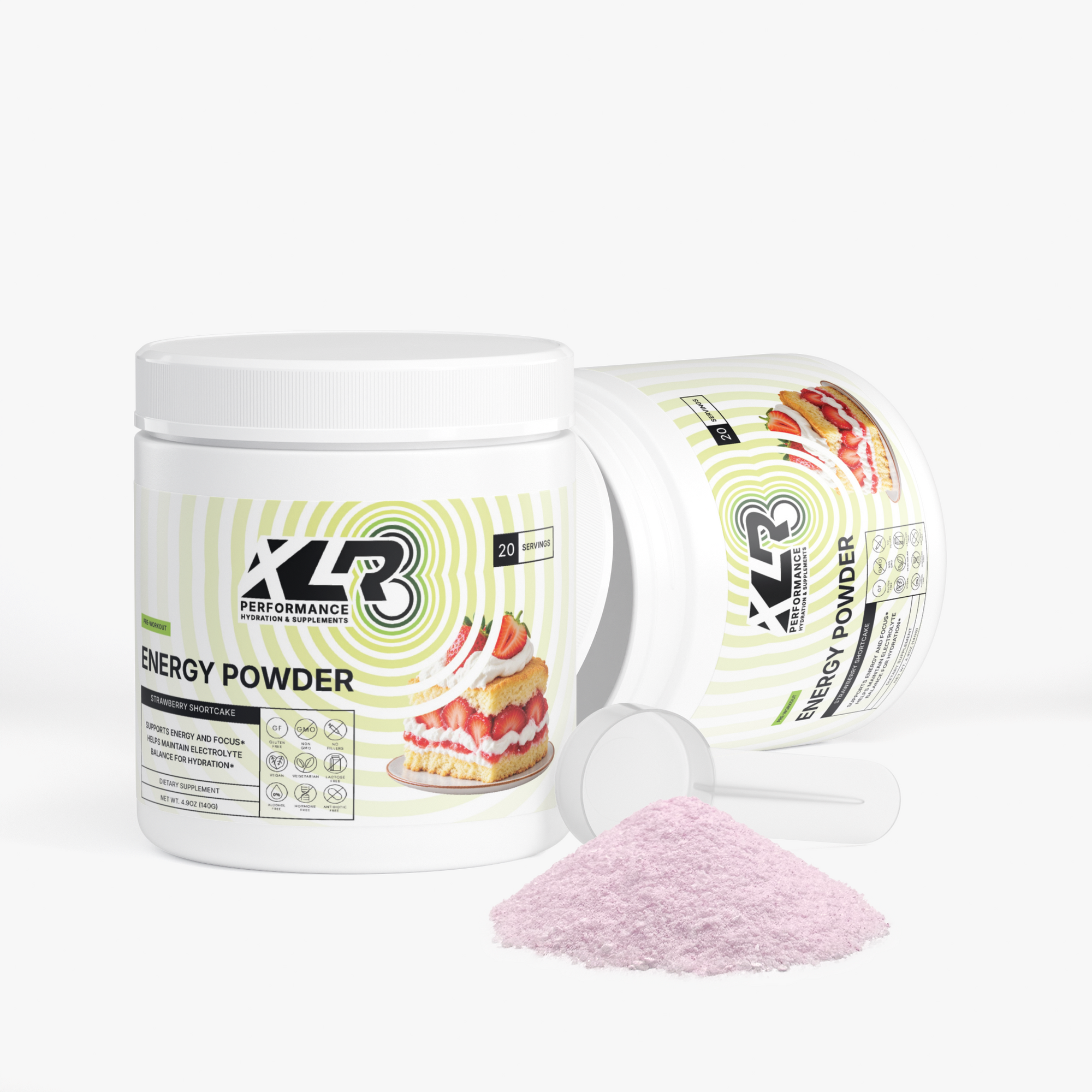 XLR8 Energy Powder (Strawberry Shortcake)