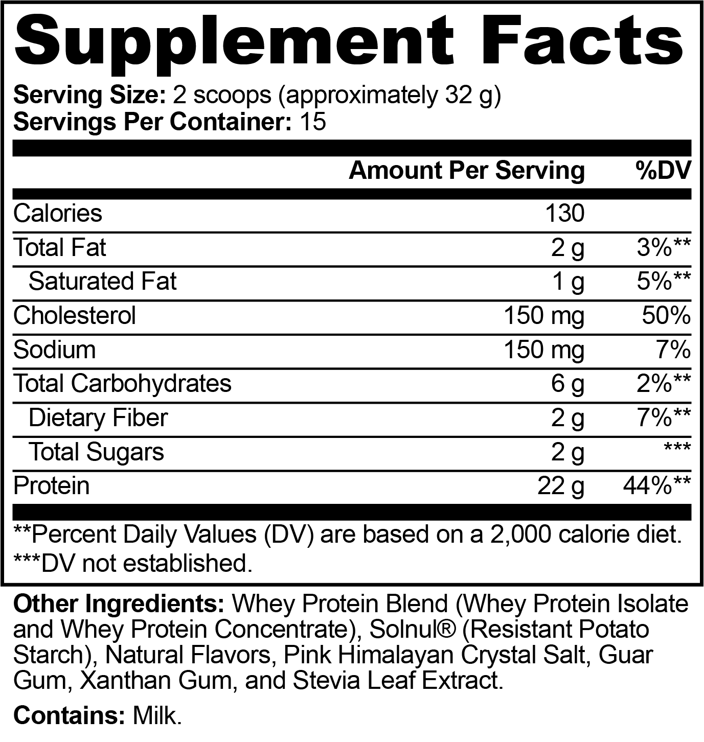 XLR8 Whey Protein (Vanilla)