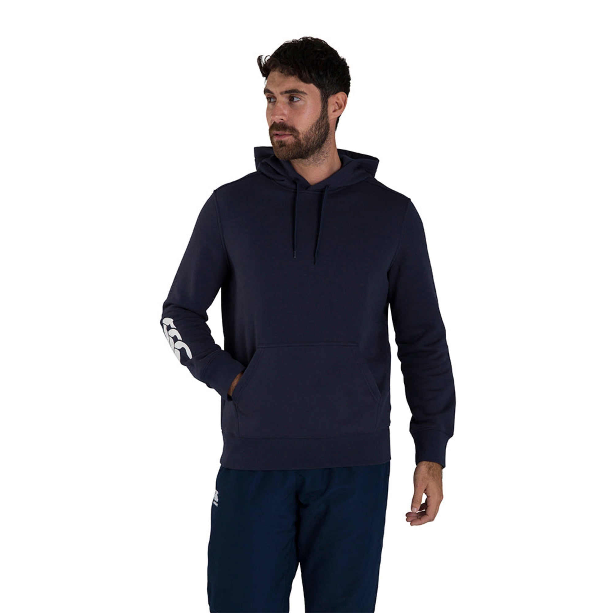Canterbury CCC Club Hoodie - Men's - Navy/Black/Static Marl