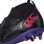 Canterbury Stampede Pro SG Rugby Cleats a High-Performance Quality CCC Rugby Boot Black/Purple Available in Unisex Sizing 6-16