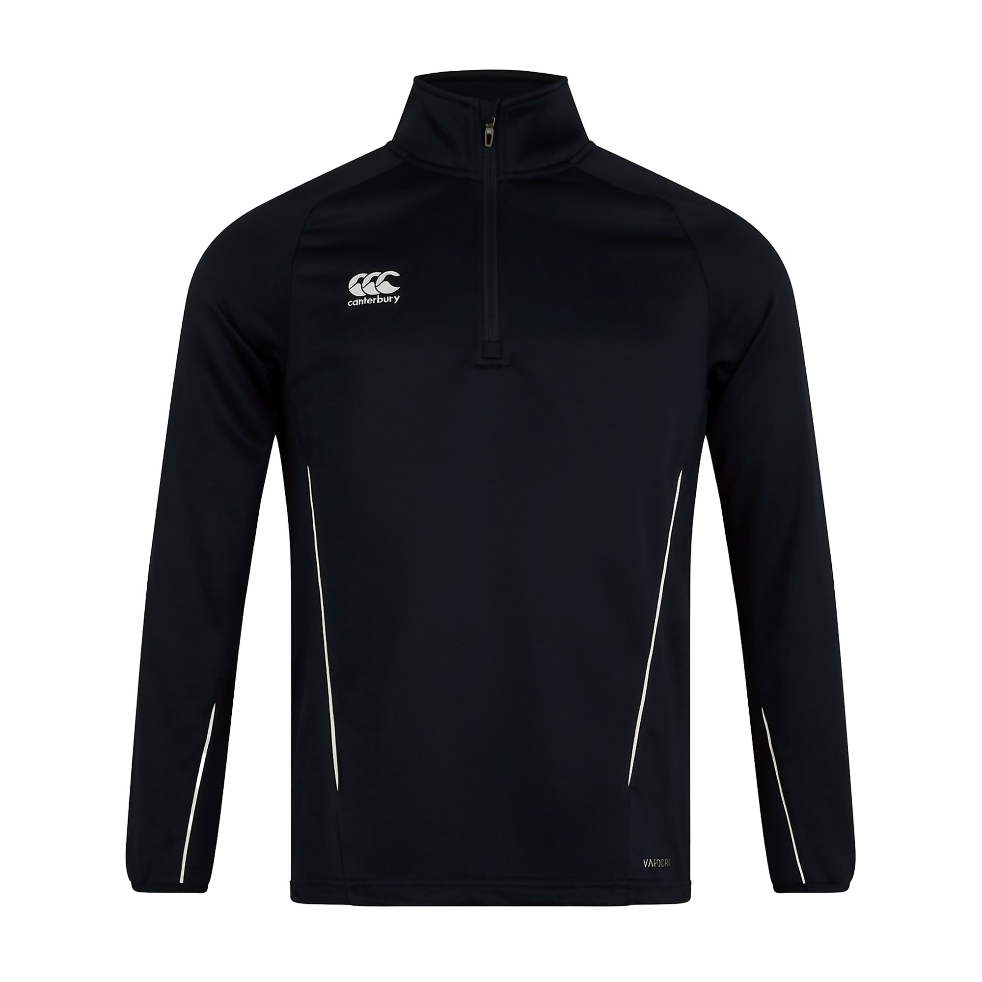 Canterbury Team 1/4 Zip Mid Layer Training Top - Men's -Black/Navy