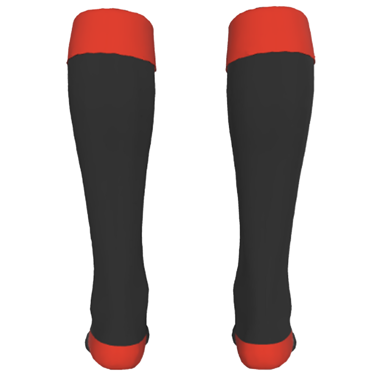 Custom Rugby Socks - Back - Unisex - Two Toned Color Option