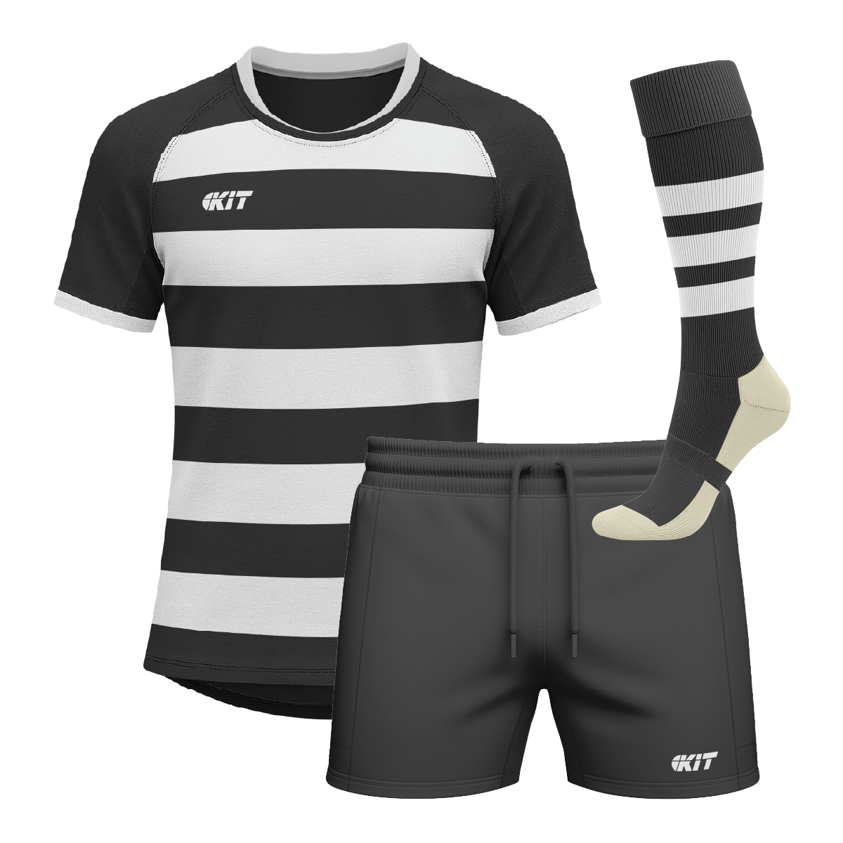 KINETI-CORE Playing Kit - Stripes - Adult Unisex - BUNDLE
