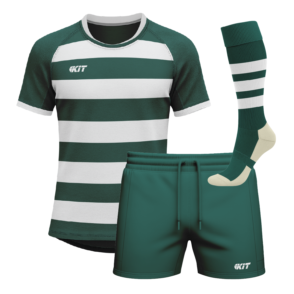 KINETI-CORE Playing Kit - Stripes - Adult Unisex - BUNDLE