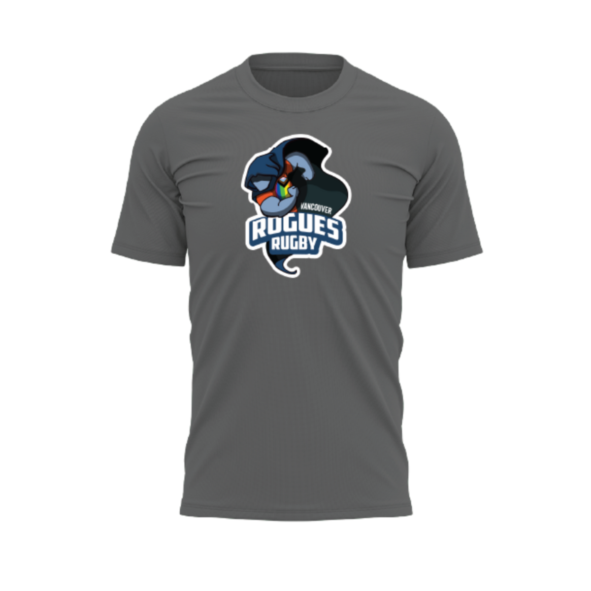 Vancouver Rogues Classic Tee - Charcoal - Men&#39;s/Women&#39;s/Youth
