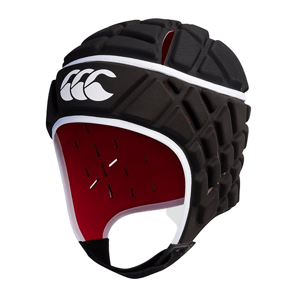 Raze Headguard - Youth - www.therugbyshop.com www.therugbyshop.com YOUTH / BLACK/RED / MB - MEDIUM TRS Distribution Canada PROTECTIVE WEAR Raze Headguard - Youth
