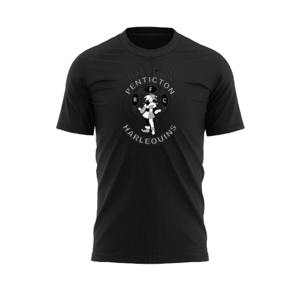 Penticton Harlequins Stealth Graphic Tee - Black - Men&#39;s/Women&#39;s/Youth