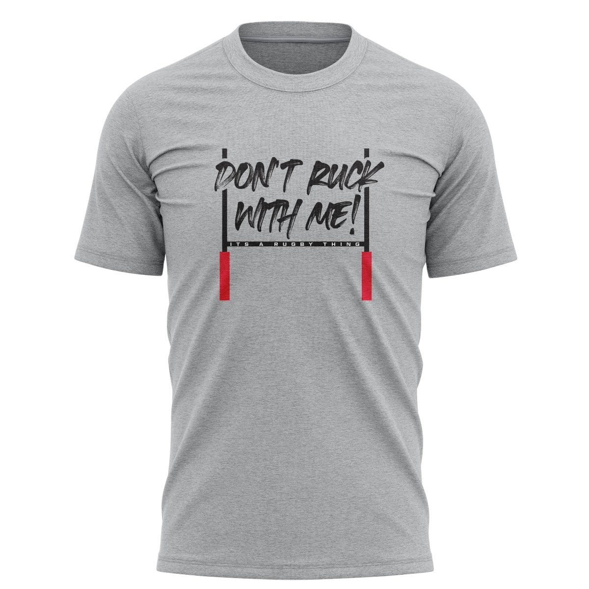 Don'T Ruck With Me Classic Tee - www.therugbyshop.com www.therugbyshop.com MEN'S / HEATHER GREY / S XIX Brands TEES Don'T Ruck With Me Classic Tee