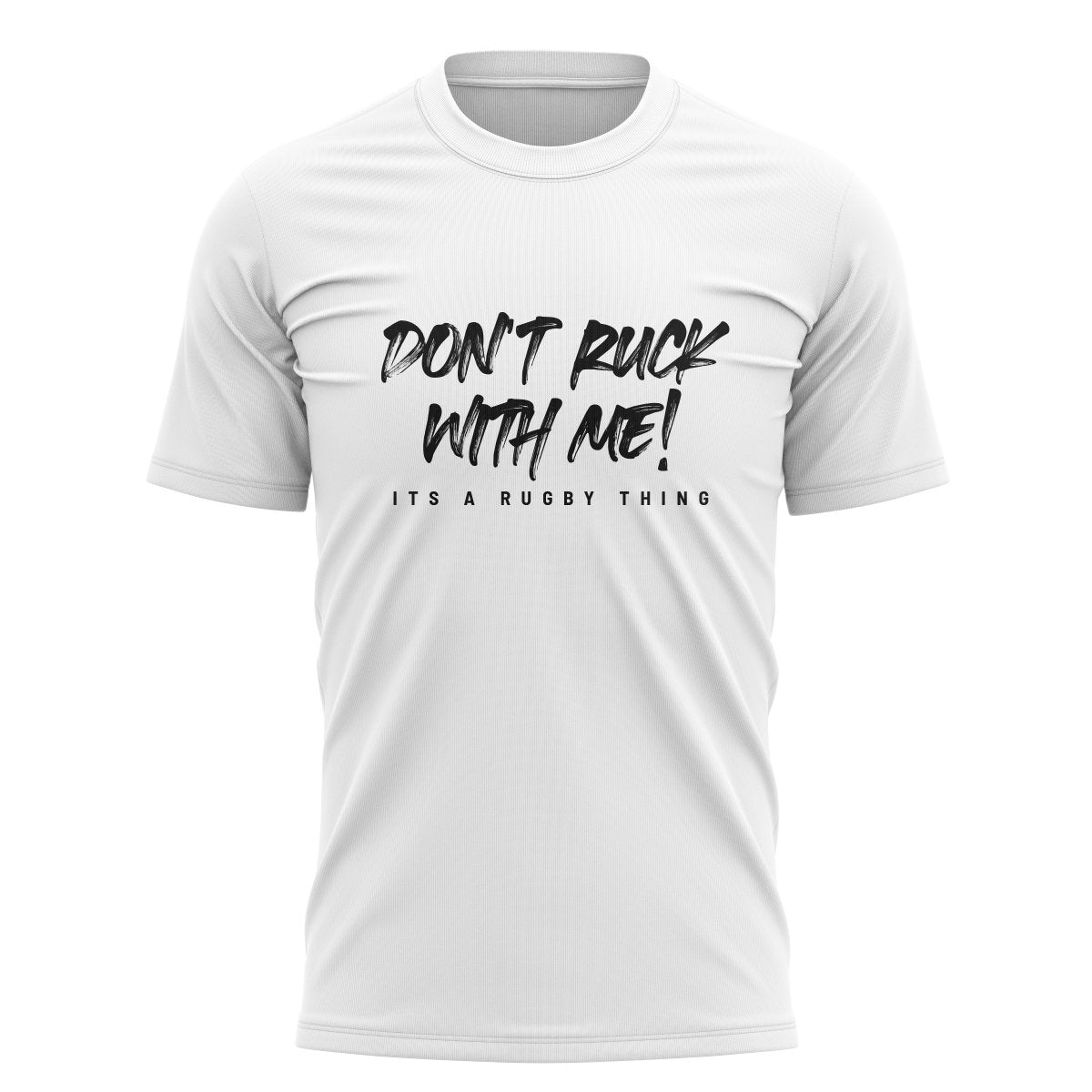 Don&#39;T Ruck With Me Graphic Tee - www.therugbyshop.com www.therugbyshop.com MEN&#39;S / WHITE / S XIX Brands TEES Don&#39;T Ruck With Me Graphic Tee