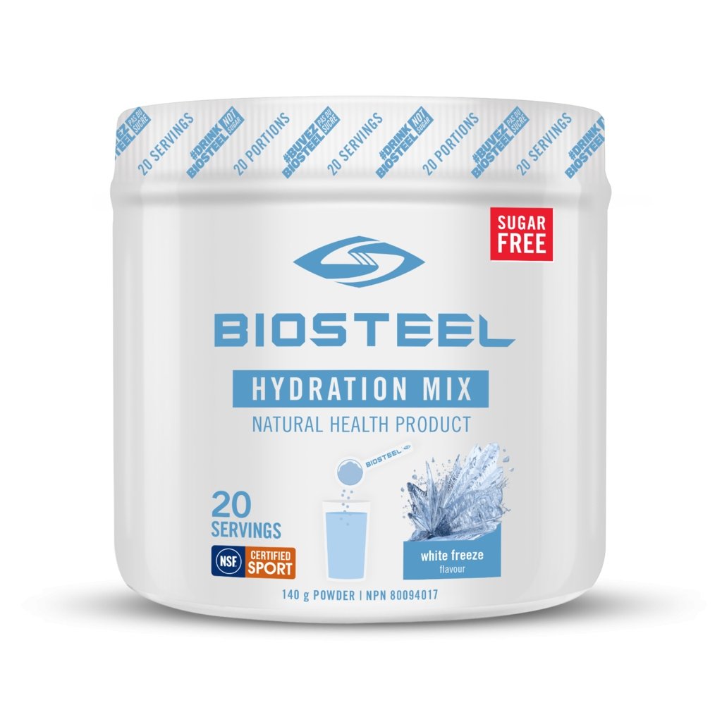 Hydration Mix - 140G, 20 Servings - The Rugby Shop The Rugby Shop WHITE FREEZE BIOSTEEL NUTRITION Hydration Mix - 140G, 20 Servings