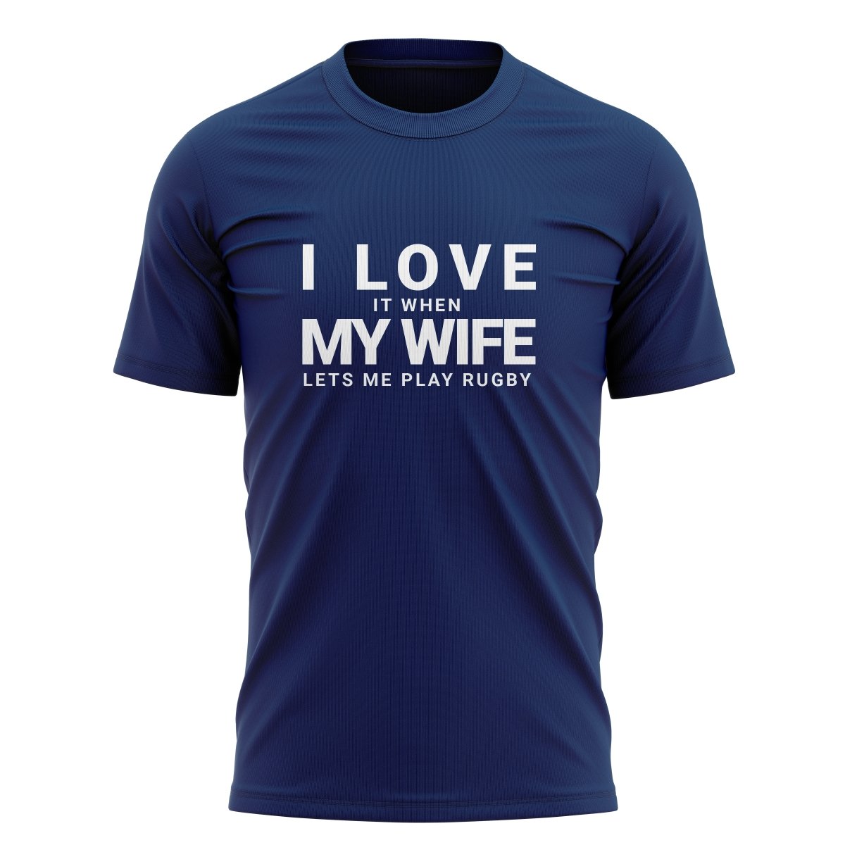 I Love My Wife Graphic Tee - www.therugbyshop.com www.therugbyshop.com MEN'S / NAVY / S SANMAR TEES I Love My Wife Graphic Tee