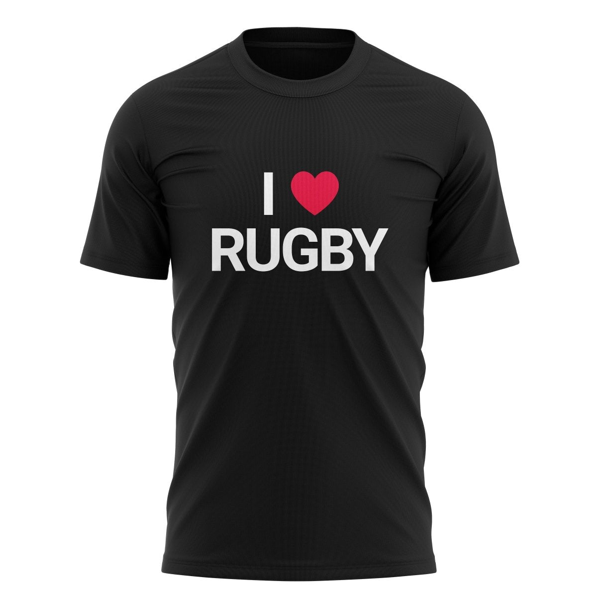 I Love Rugby Graphic Tee - www.therugbyshop.com www.therugbyshop.com MEN&#39;S / BLACK / S SANMAR TEES I Love Rugby Graphic Tee