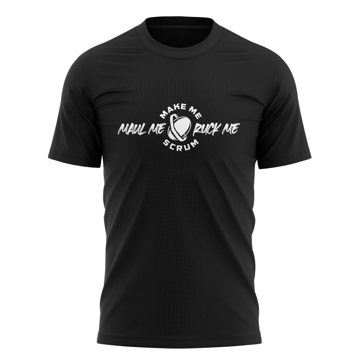 Make Me Scrum Graphic Tee - www.therugbyshop.com www.therugbyshop.com MEN'S / BLACK / S XIX Brands TEES Make Me Scrum Graphic Tee