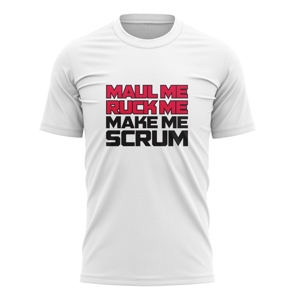Maul Me Ruck Me Graphic Tee - www.therugbyshop.com www.therugbyshop.com MEN'S / WHITE / S XIX Brands TEES Maul Me Ruck Me Graphic Tee
