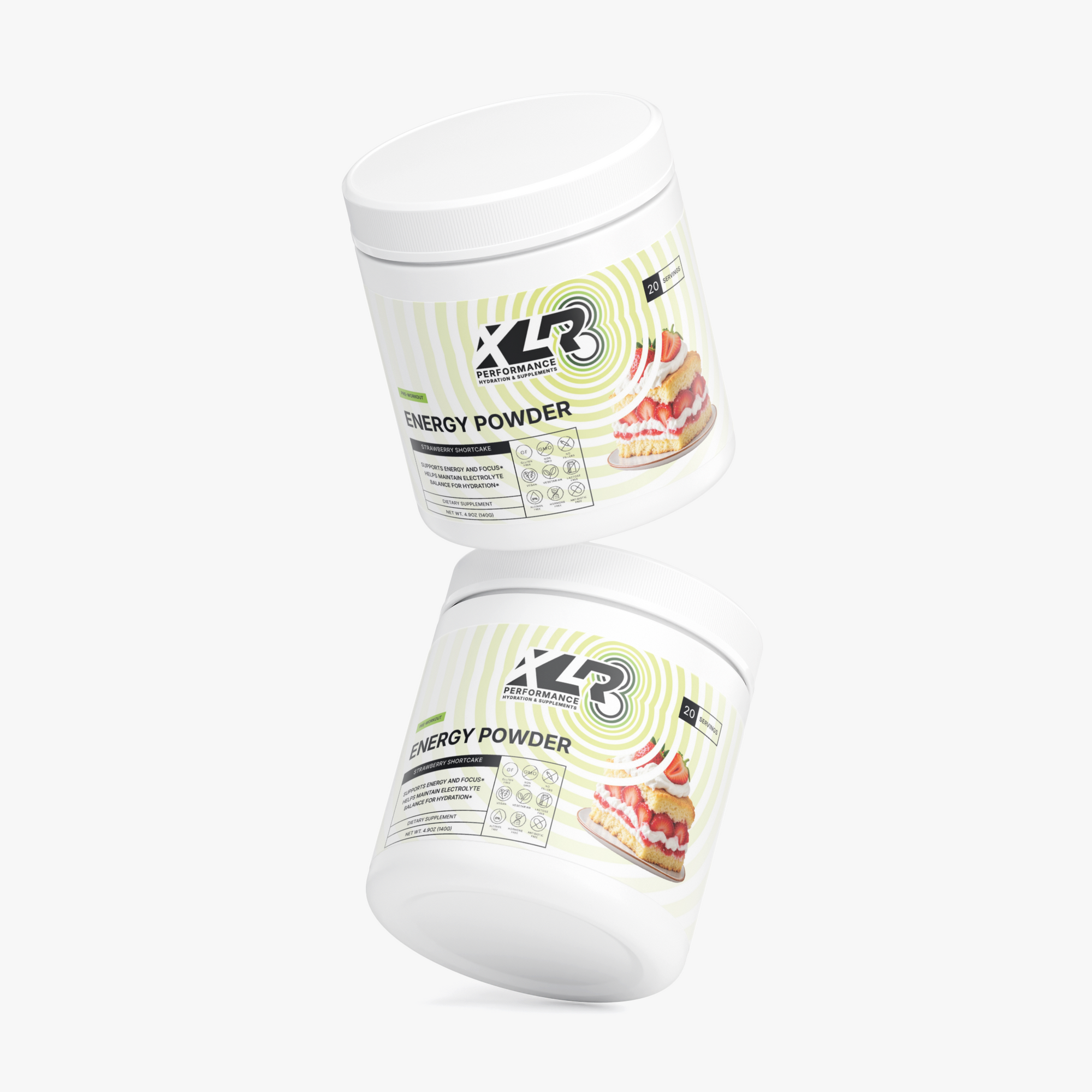 XLR8 Energy Powder (Strawberry Shortcake)