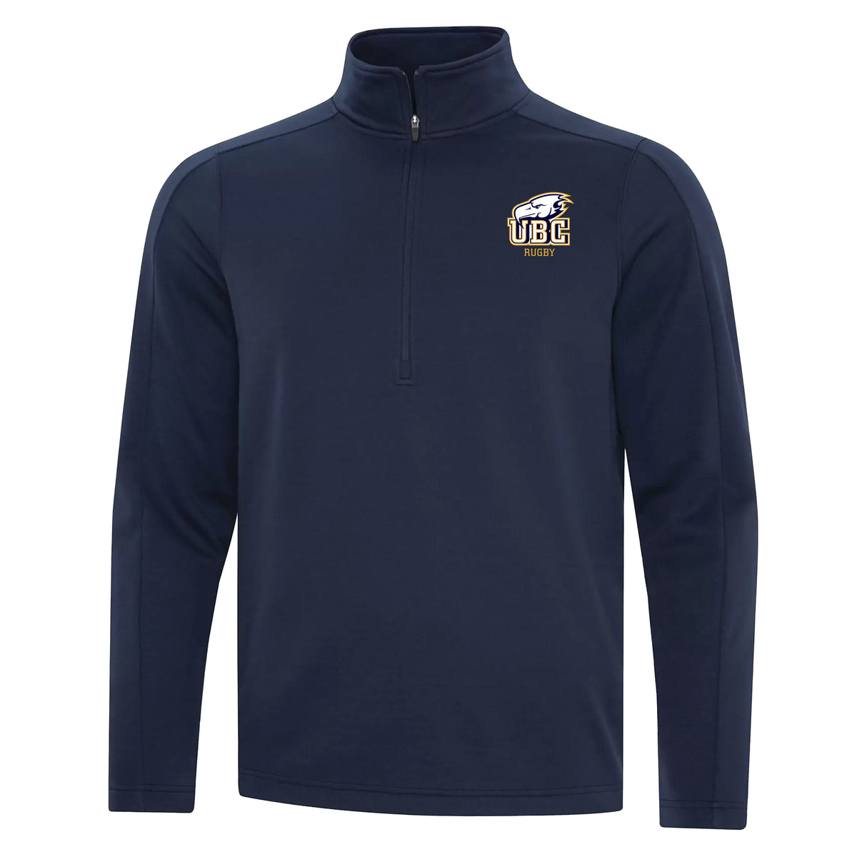 UBC Thunderbirds Game Day Fleece 1/2 Zip Sweatshirt -Adult Unisex - Navy