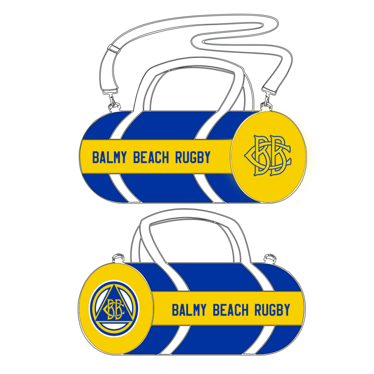 Balmy Beach Customized Canvas Kit Bag - Large