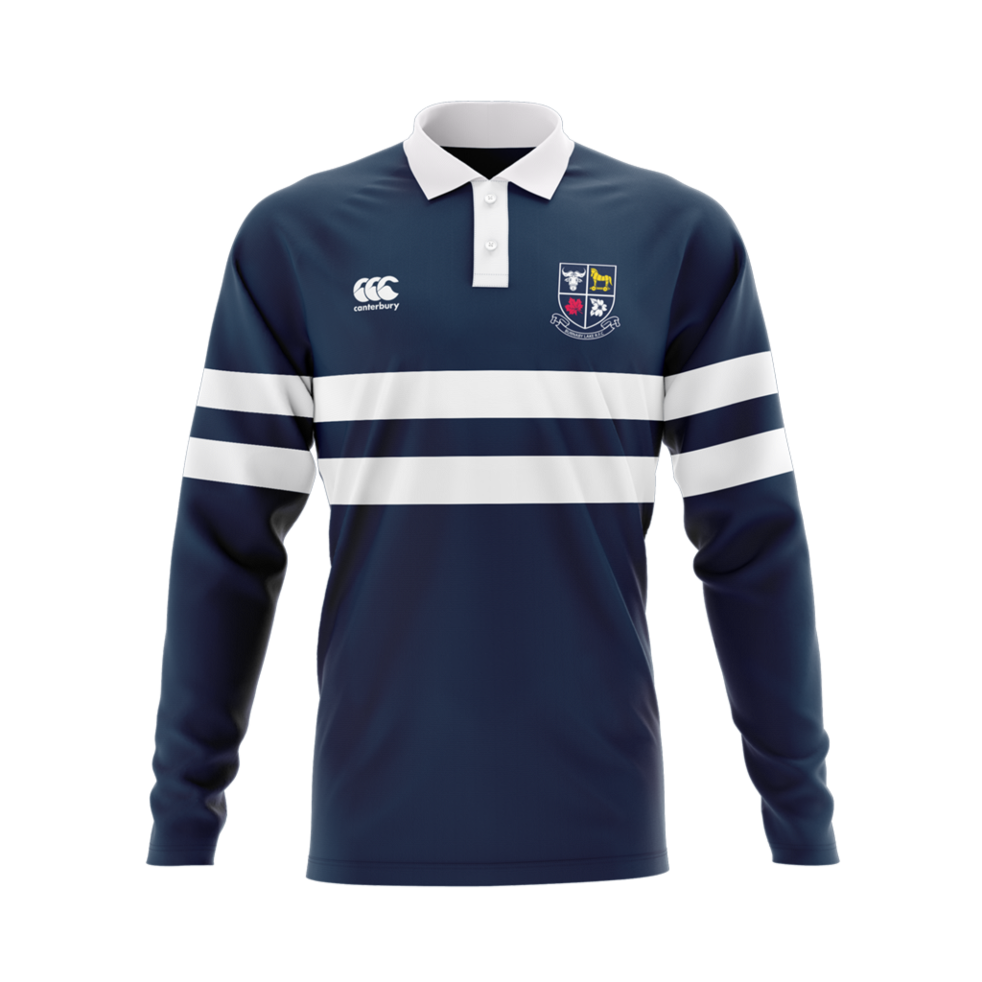 Burnaby Lake Rugby Club Canterbury CCC Classic Cotton Jersey Adult Unisex Sizing S - 4XL Navy/White