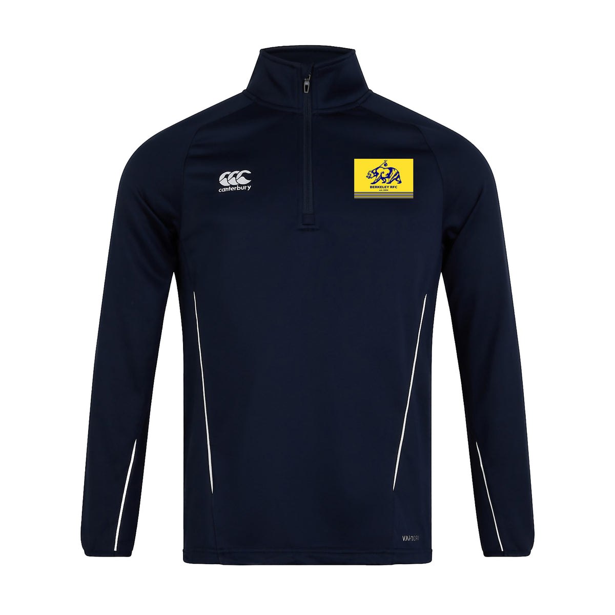 Berkeley RFC Canterbury Team 1/4 Zip Mid Layer Training Top - Men&#39;s - Navy