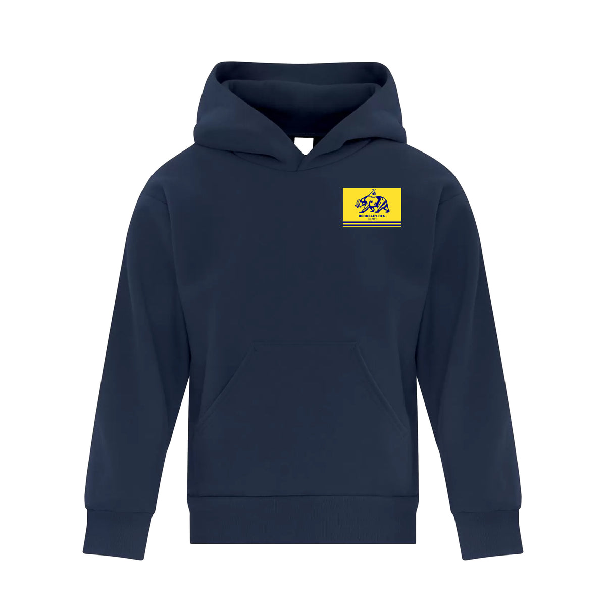 Berkeley RFC Everyday Fleece Hooded Sweatshirt - Youth Unisex - Navy