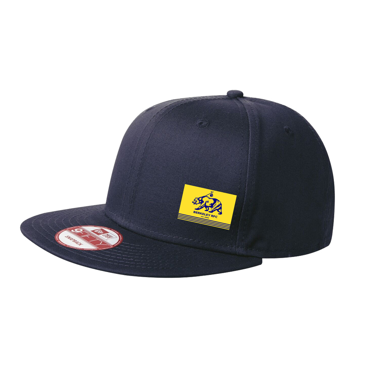 Berkeley RFC New Era Flatbrim Snapback Cap - Adult Unisex - Navy