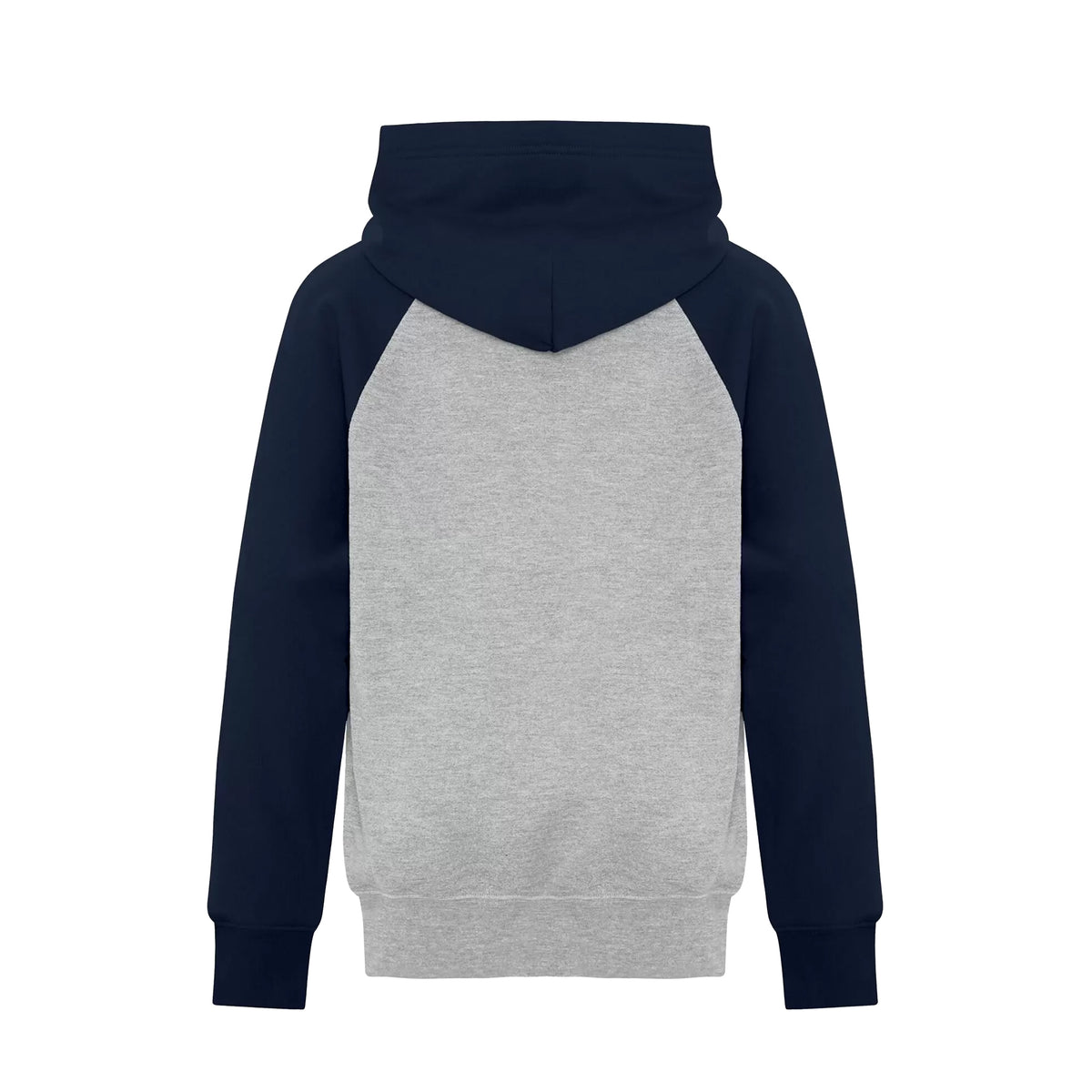 Berkeley RFC Everyday Fleece Two-Tone Hooded Sweatshirt - Youth Unisex - Heather/Dark Navy