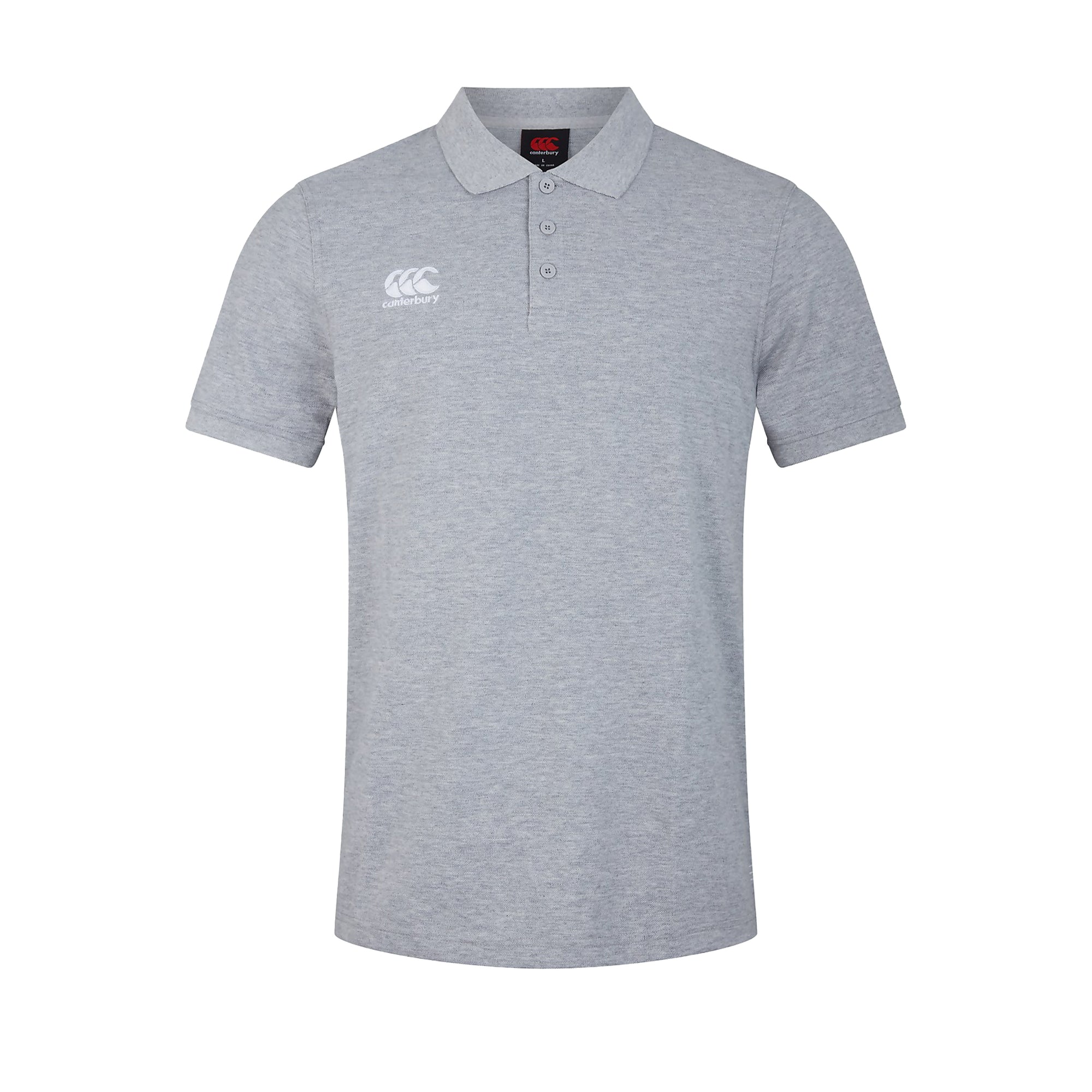 Canterbury CCC Waimak Polo Shirt - Adult Unisex Sizing XS-4XL - Athletic Grey