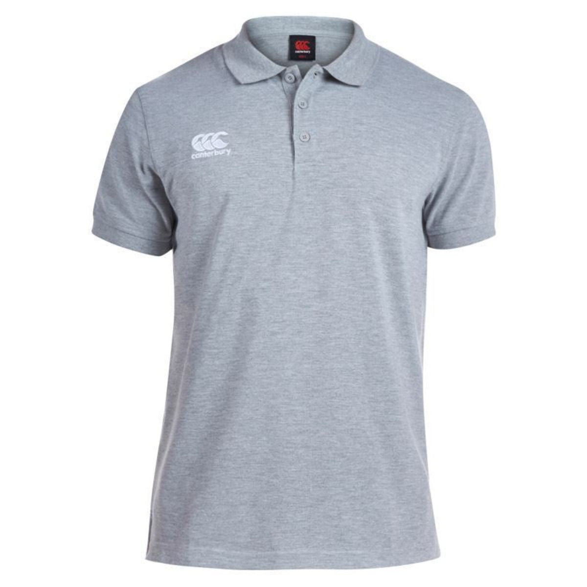 Canterbury CCC Waimak Polo Shirt - Adult Unisex Sizing XS-4XL - Athletic Grey