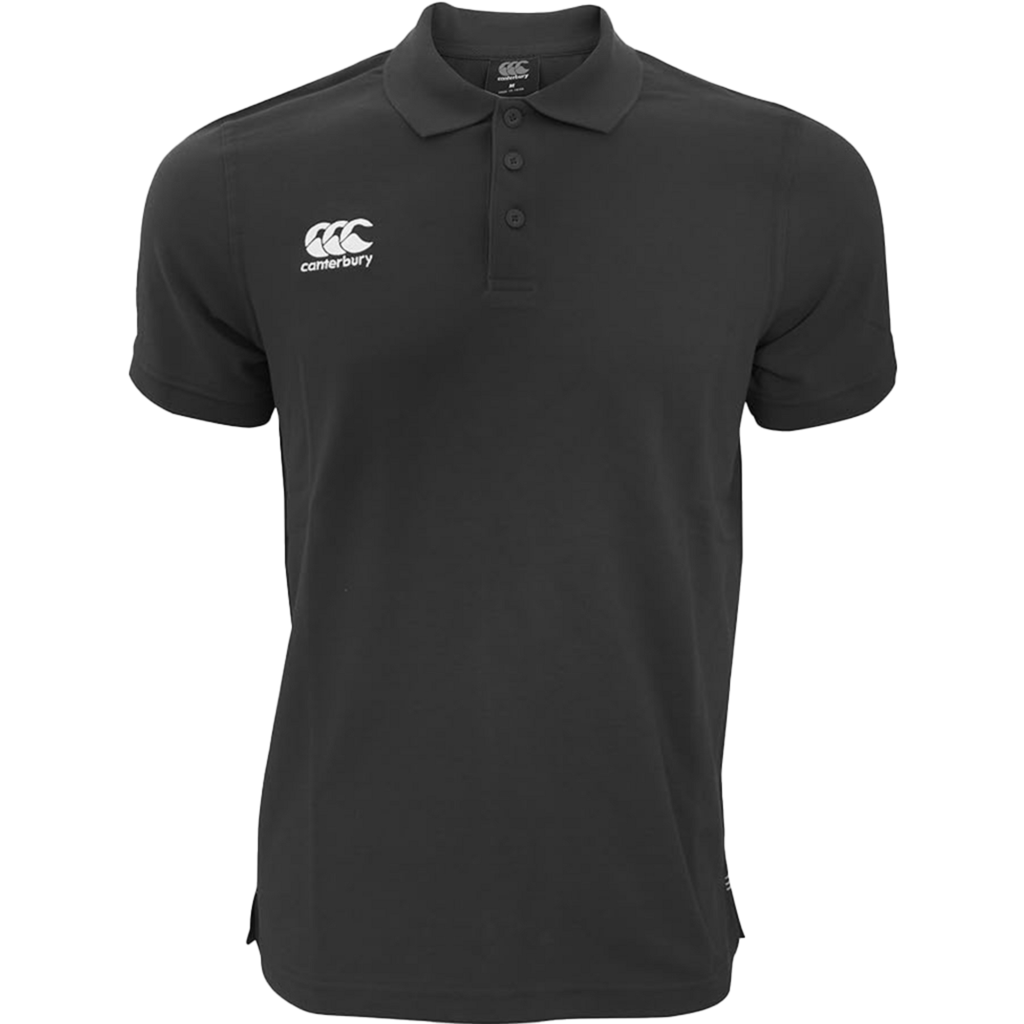 Canterbury CCC Waimak Polo Shirt Adult Unisex Black Grey Navy