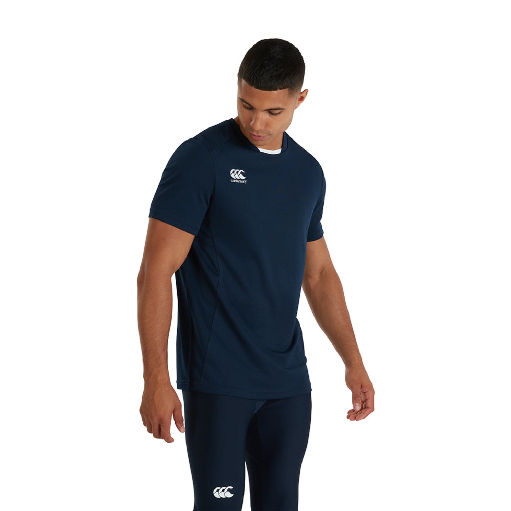 Canterbury CCC Club Dry Rugby T-Shirt - Men's - Available in Navy/Black/Red/Royal Blue/White