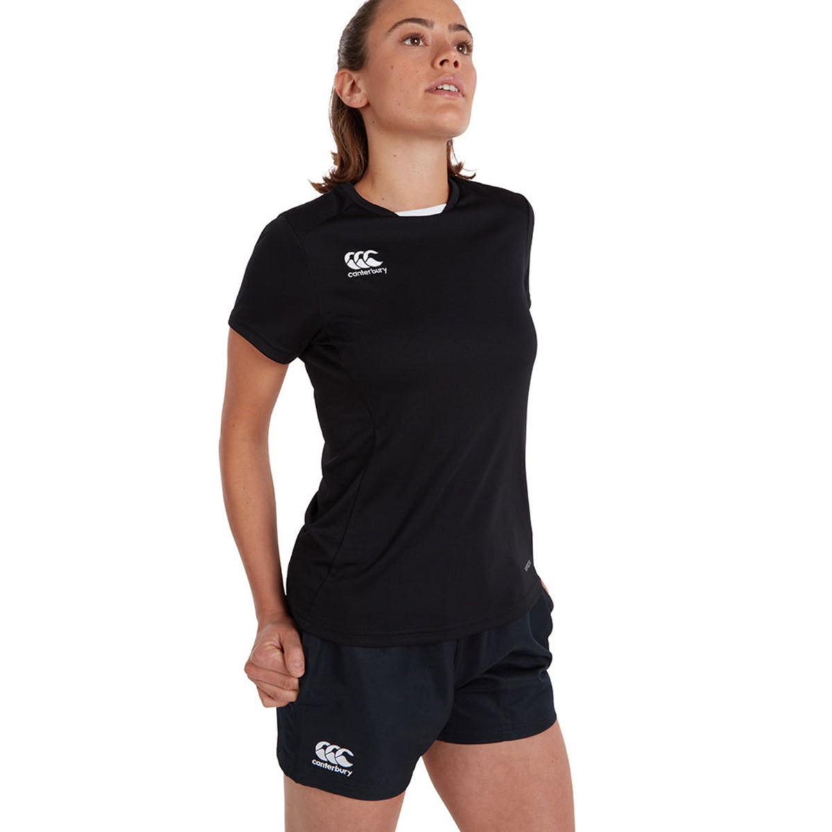 Canterbury CCC Club Dry Rugby T-Shirt - Women&#39;s - Available in Navy/Black/Red/Royal Blue/White