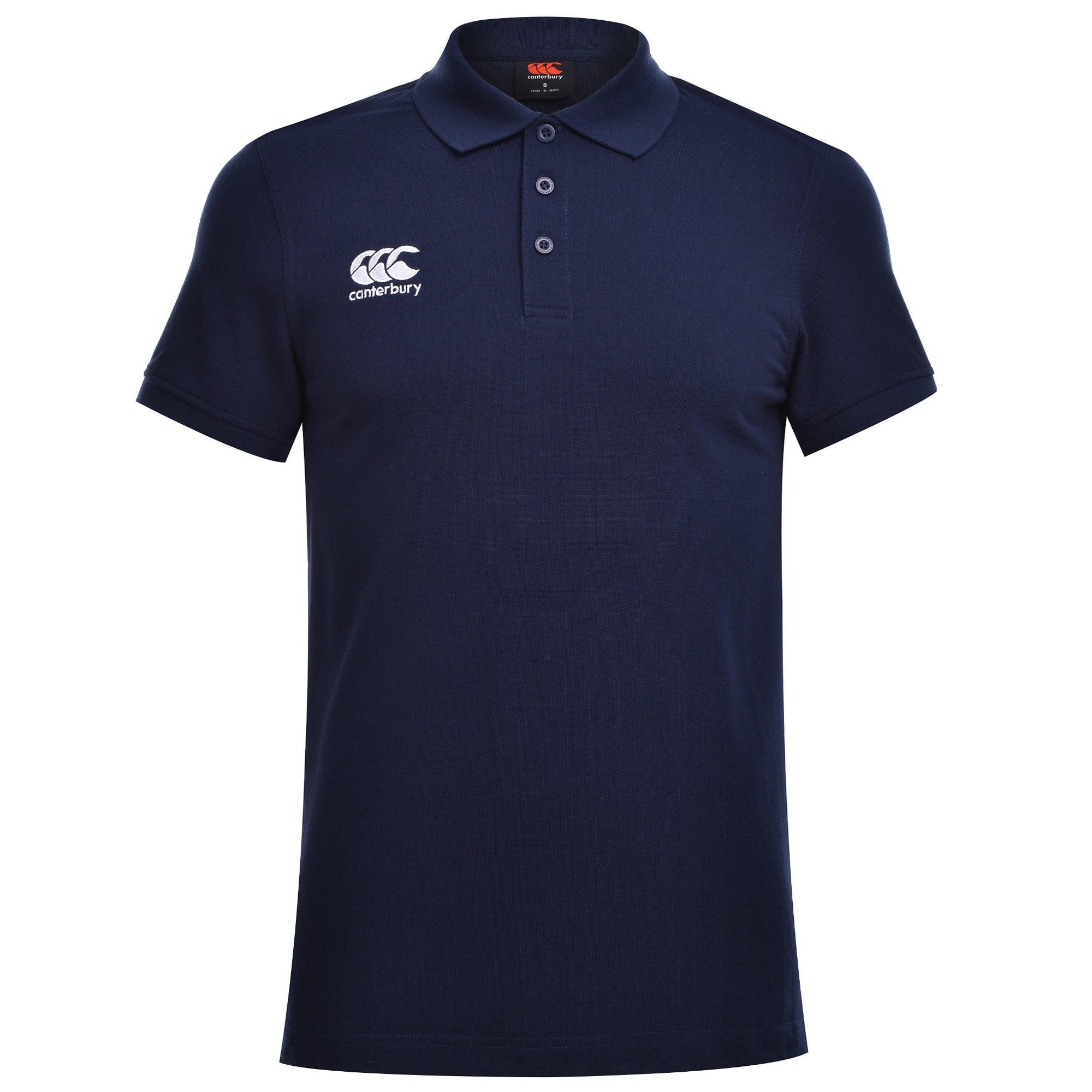 Canterbury CCC Waimak Polo Rugby Shirt - Adult Unisex Sizing XS-4XL - Black