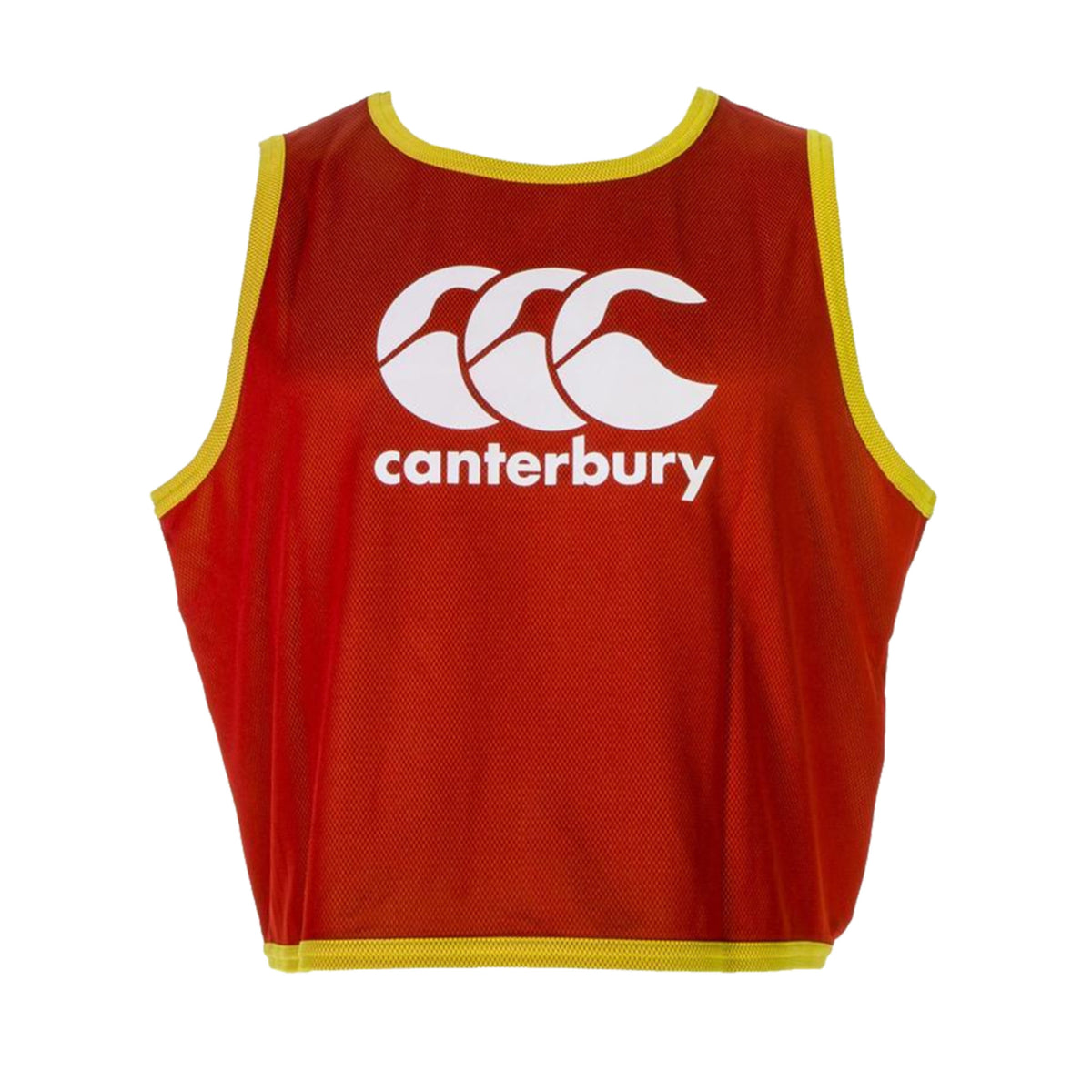 Canterbury CCC Reversible Rugby Pinnie - Adult Unisex Sizing S-L - Red