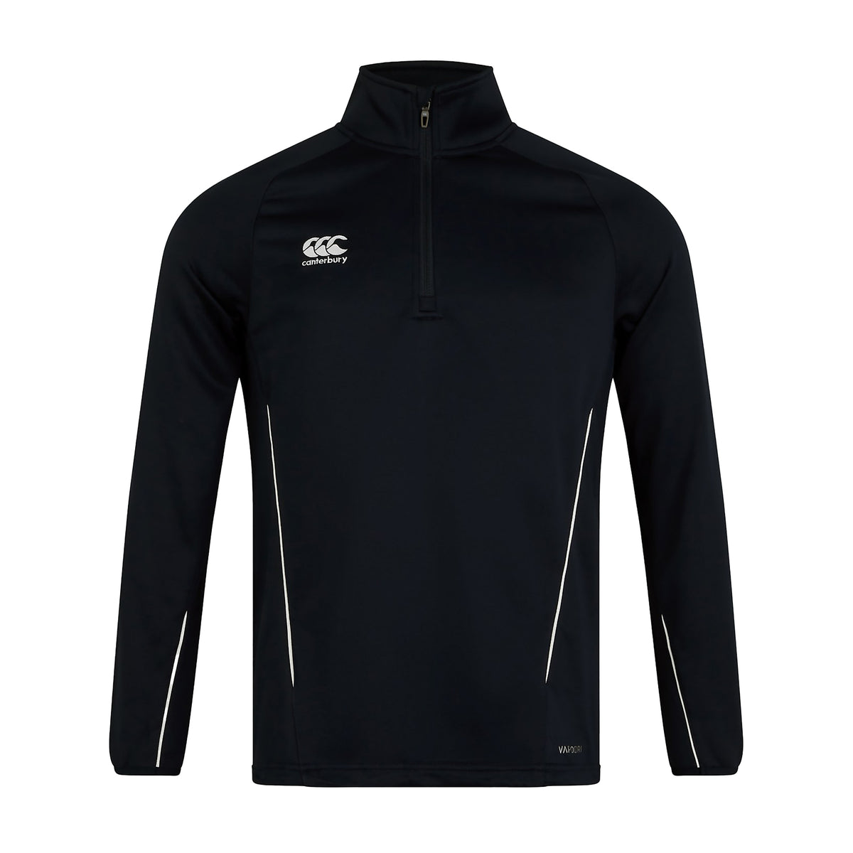 Canterbury Team 1/4 Zip Mid Layer Training Top - Men&#39;s -Black/Navy