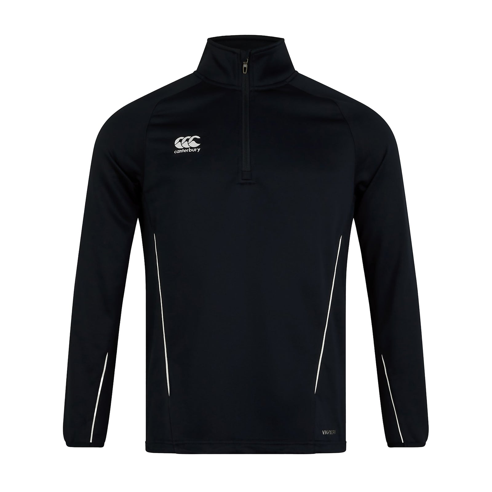 Canterbury Team 1/4 Zip Mid Layer Training Top - Men's -Black/Navy