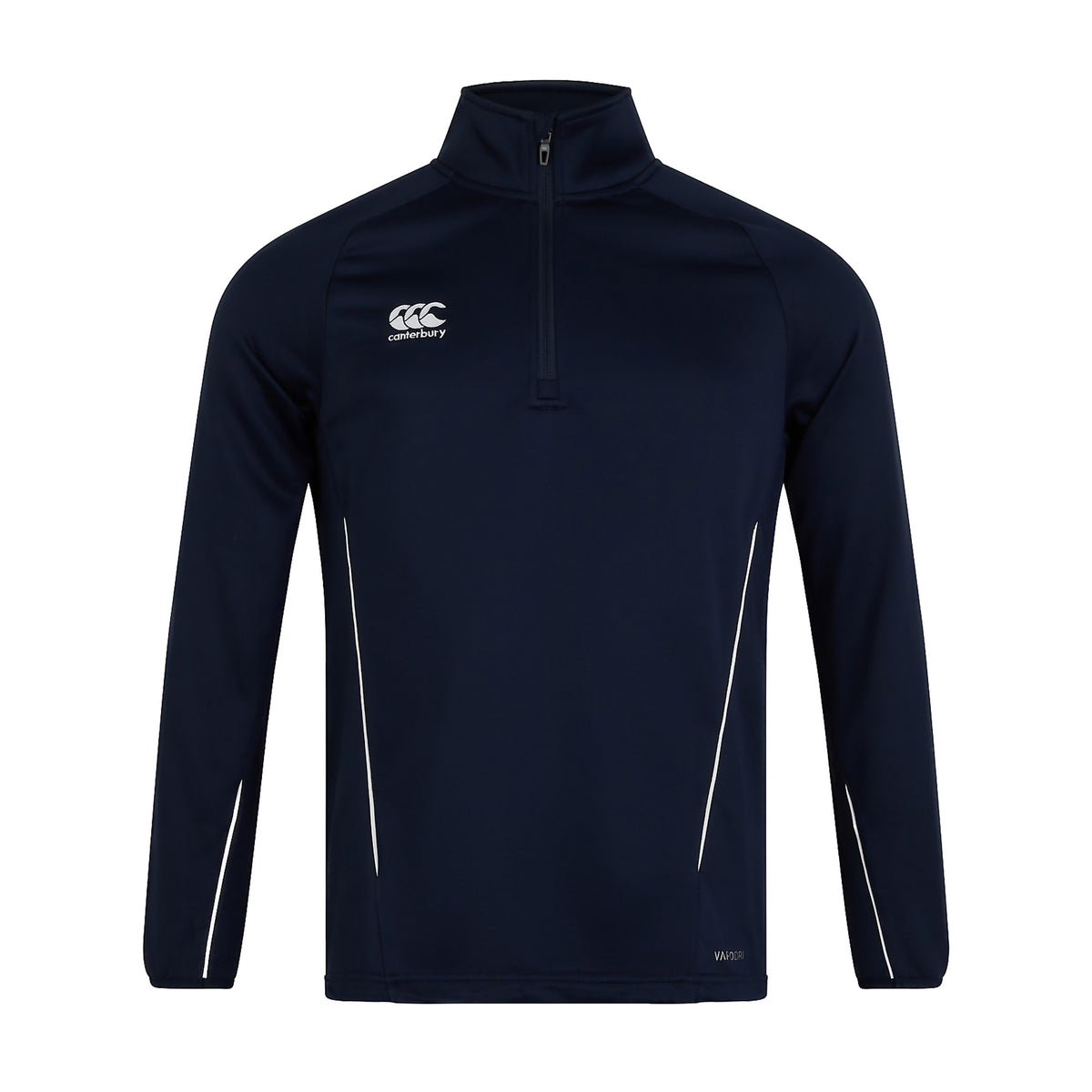 Canterbury Team 1/4 Zip Mid Layer Training Top - Men&#39;s -Black/Navy