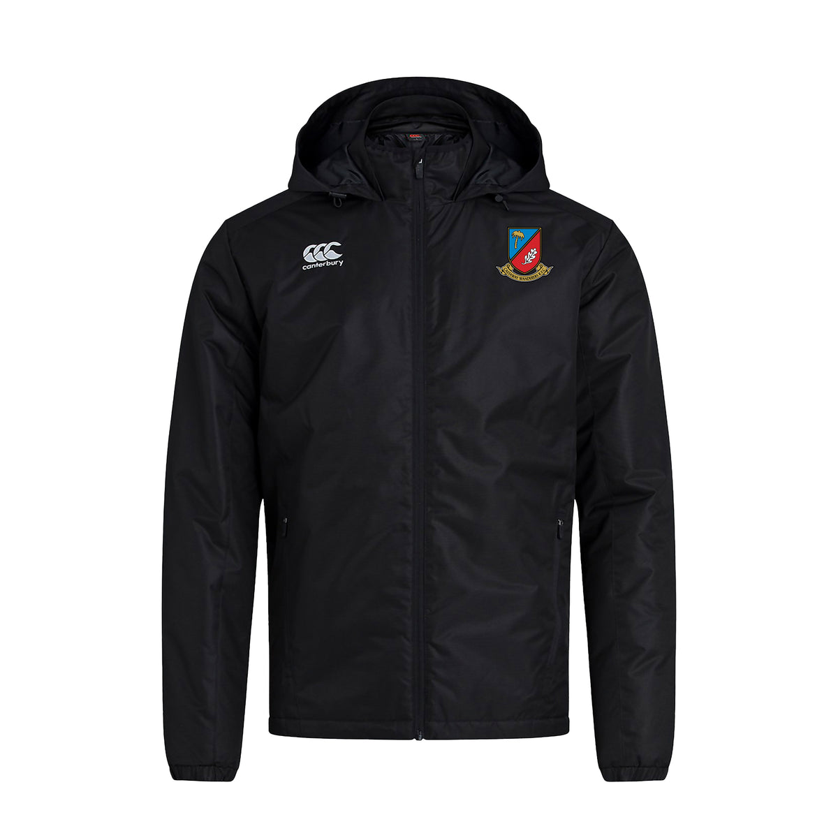 Castaway Wanderers R.F.C. Canterbury Stadium Jacket Black Front