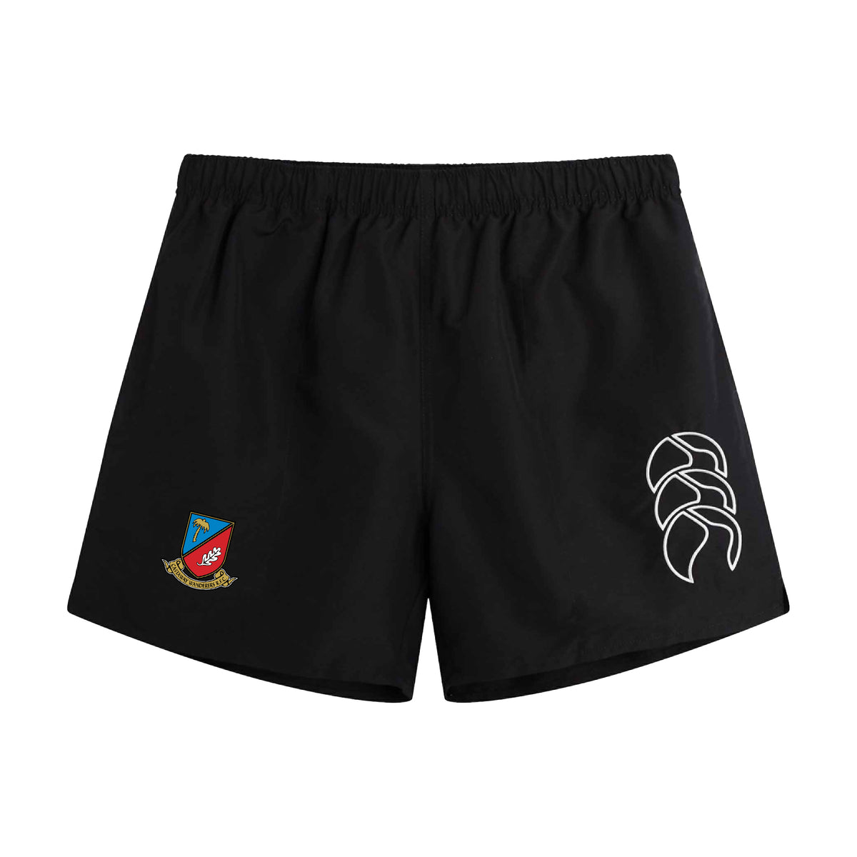 Castaway Wanderers R.F.C. Canterbury Tactic Shorts Black Front