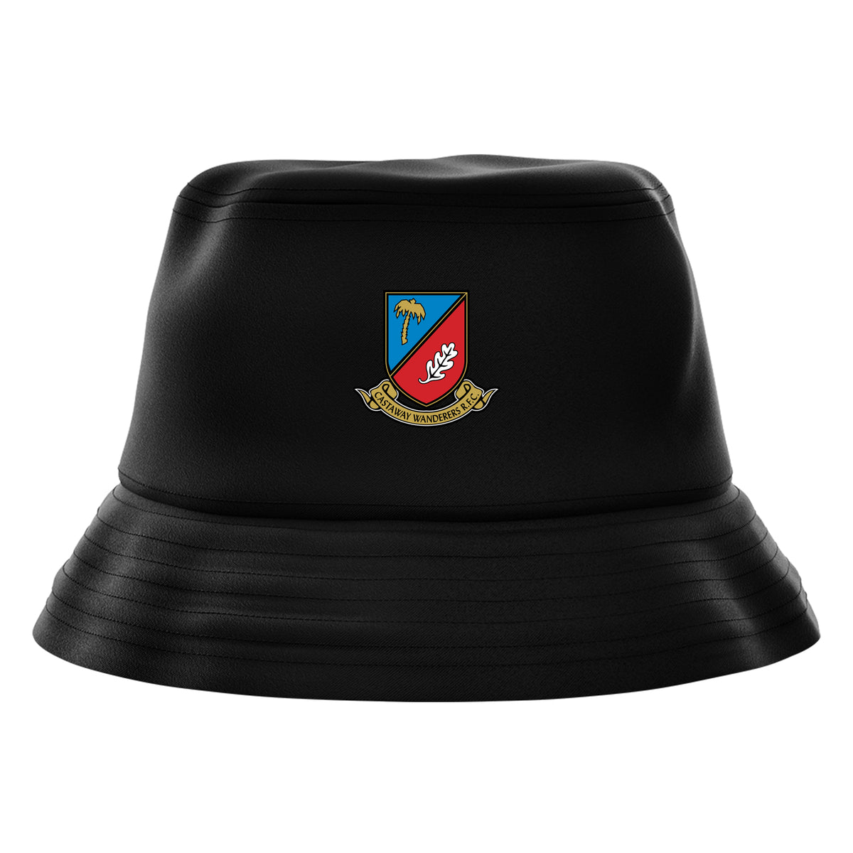 Castaway Wanderers R.F.C Bucket Hat Blak