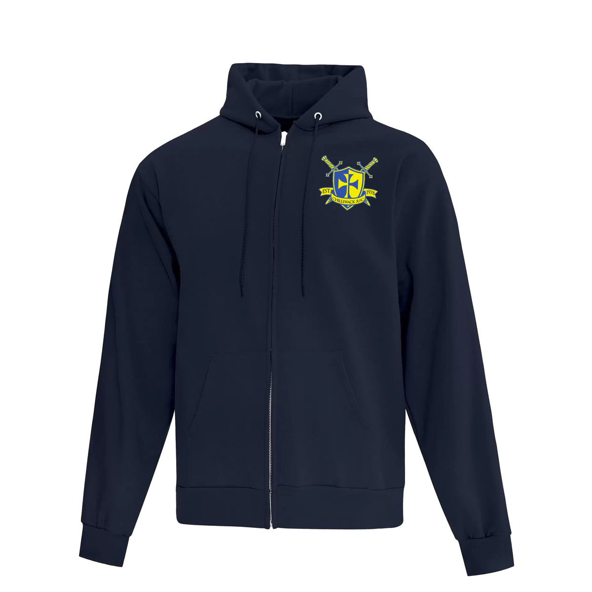 Chilliwack RFC Classic Fleece Full-Zip Hoodie Navy