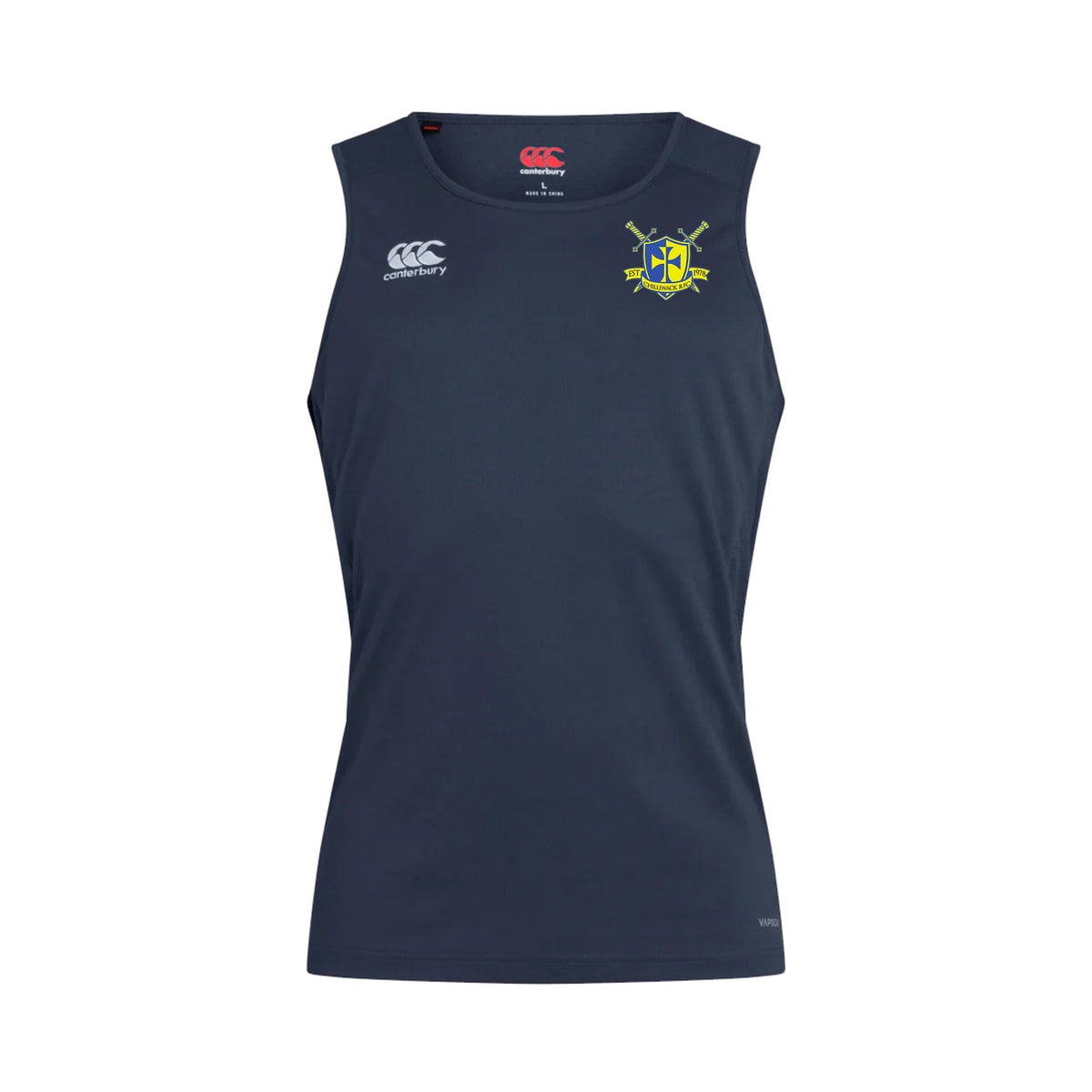 Chilliwack RFC Canterbury CCC Club Dry Singlet - Adult Unisex - Navy Front