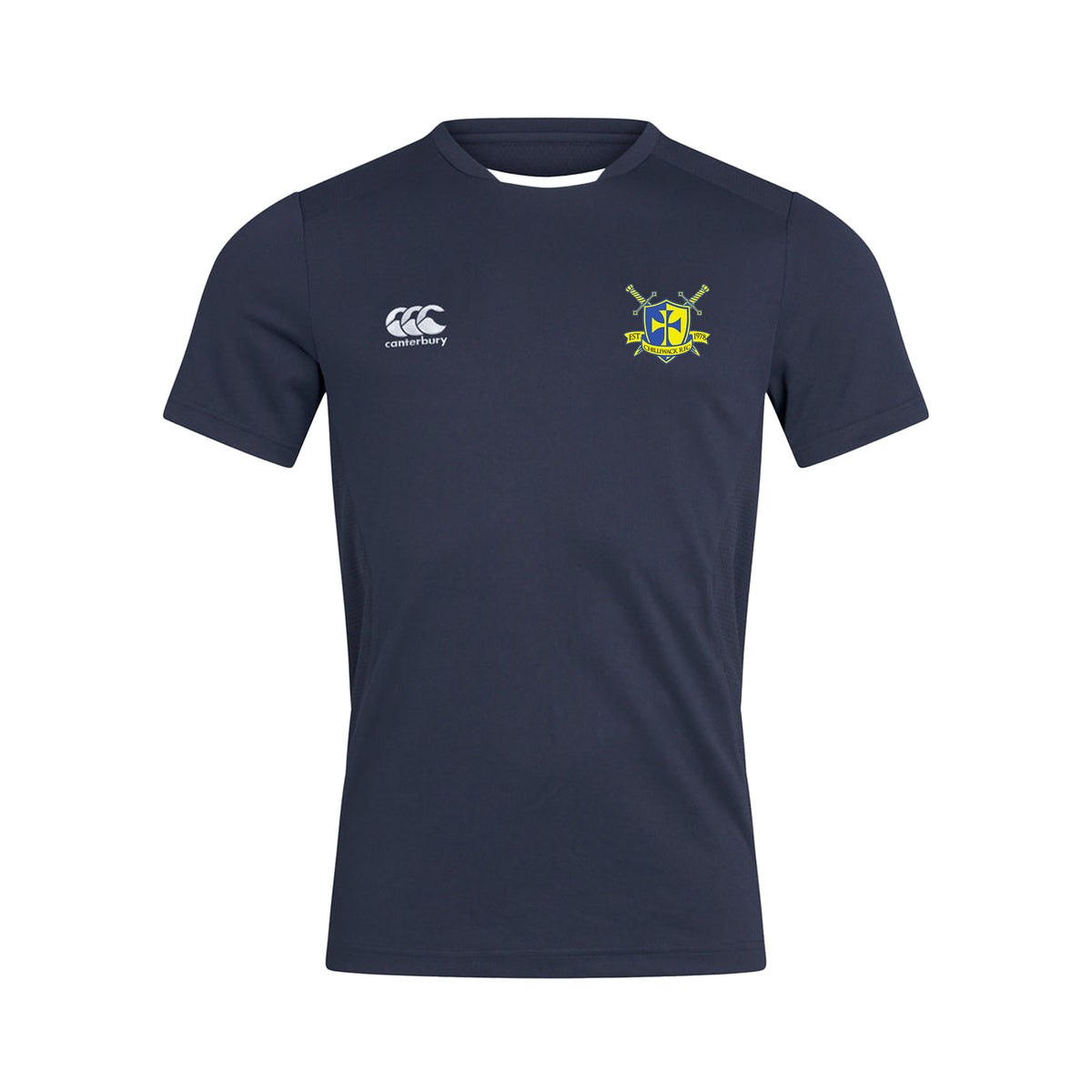 Chilliwack RFC Canterbury Club Dry T-Shirt - Men&#39;s - Navy Front