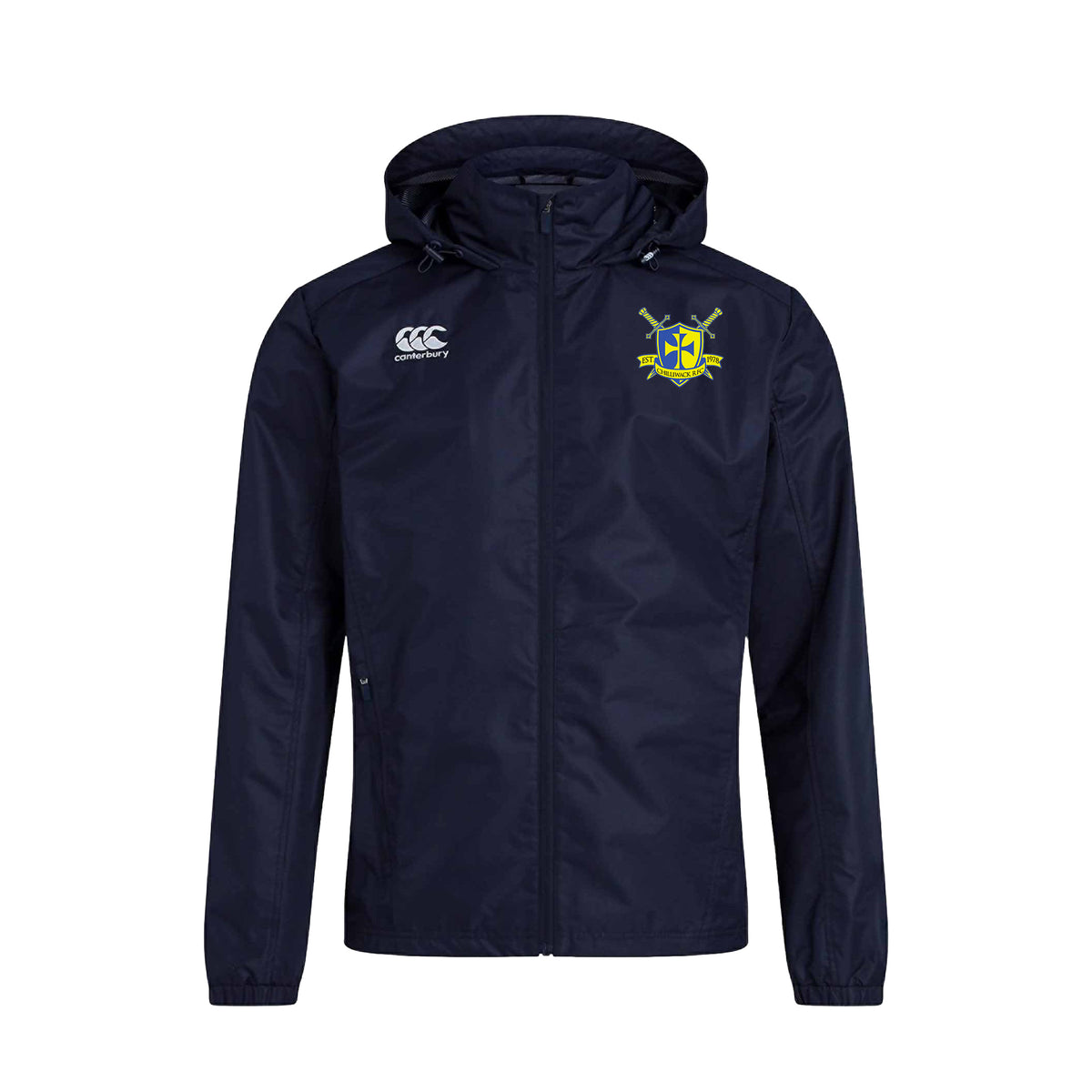 Chilliwack RFC Canterbury Club Vaposhield Full Zip Rain Jacket - Unisex - Navy