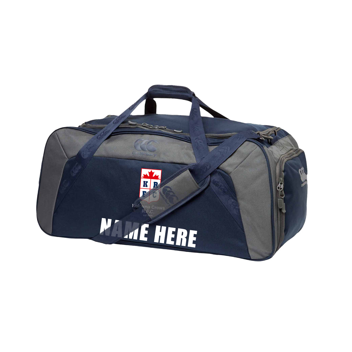 Kelowna Crows R.F.C. Canterbury Classic Holdall Duffle Navy