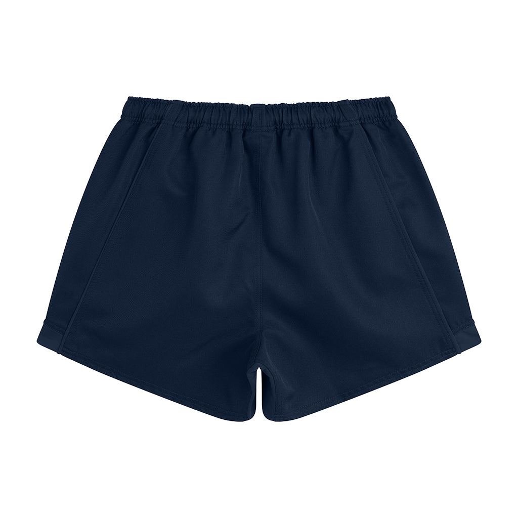 Canterbury Advantage Shorts Navy Backl plain.