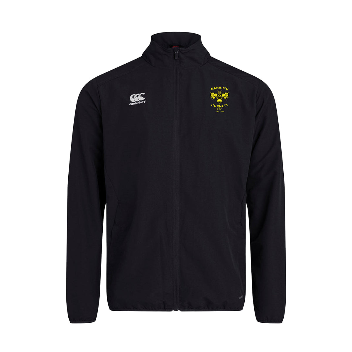 Nanaimo Hornets R.F.C Canterbury Track Jacket Front 