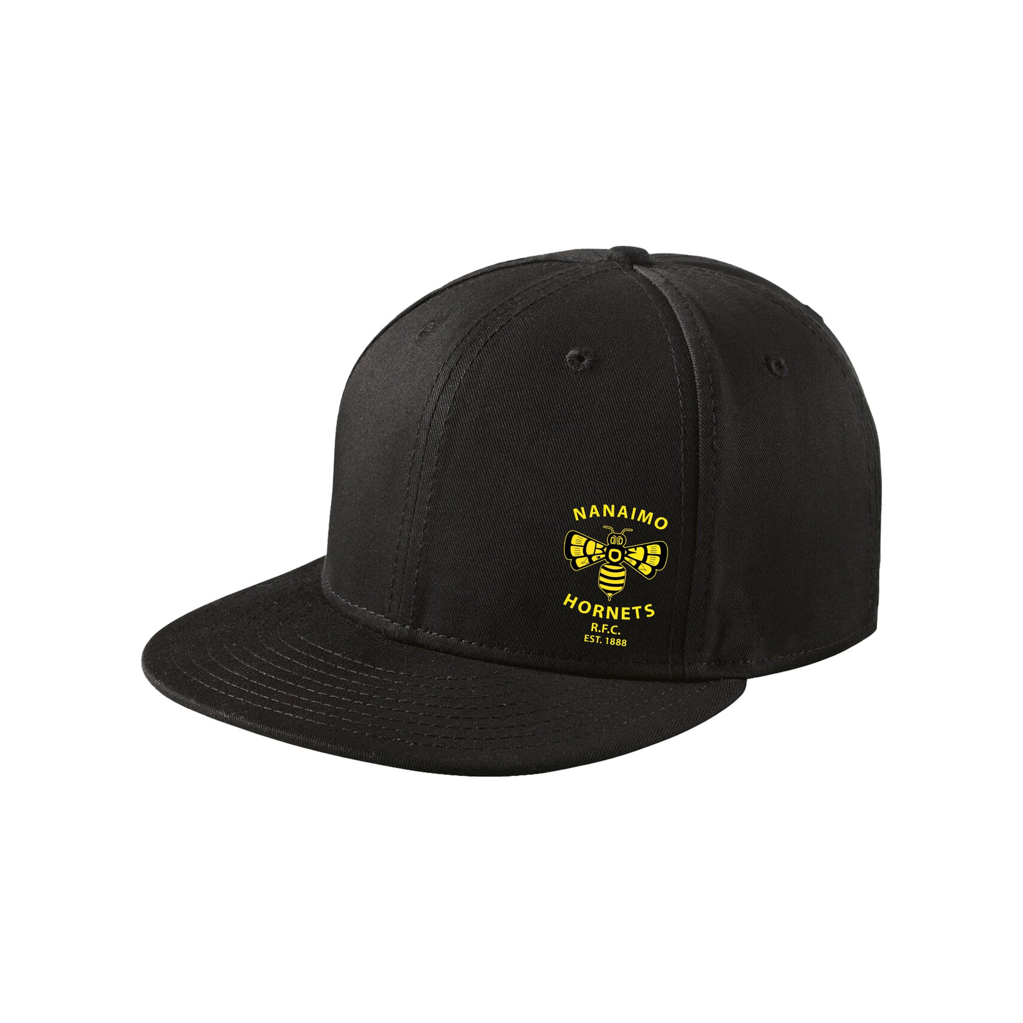 Nanaimo Hornets R.F.C. New Era Flatbrim Black