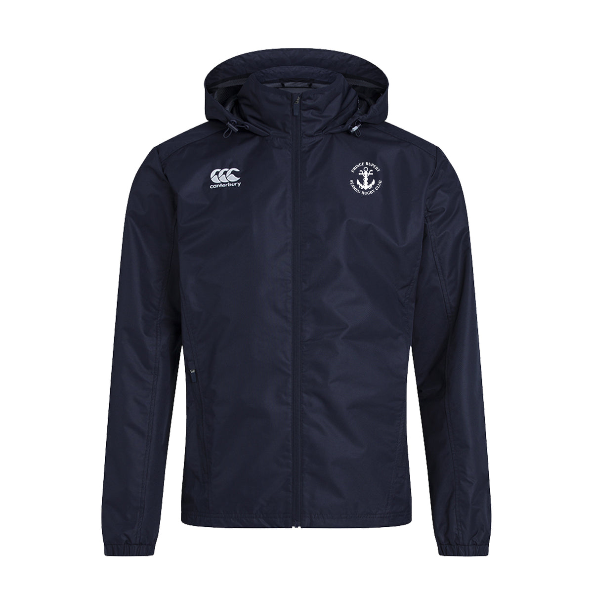 Prince Rupert Rugby Canterbury Club Vaposhield Full Zip Rain Jacket - Unisex - Navy