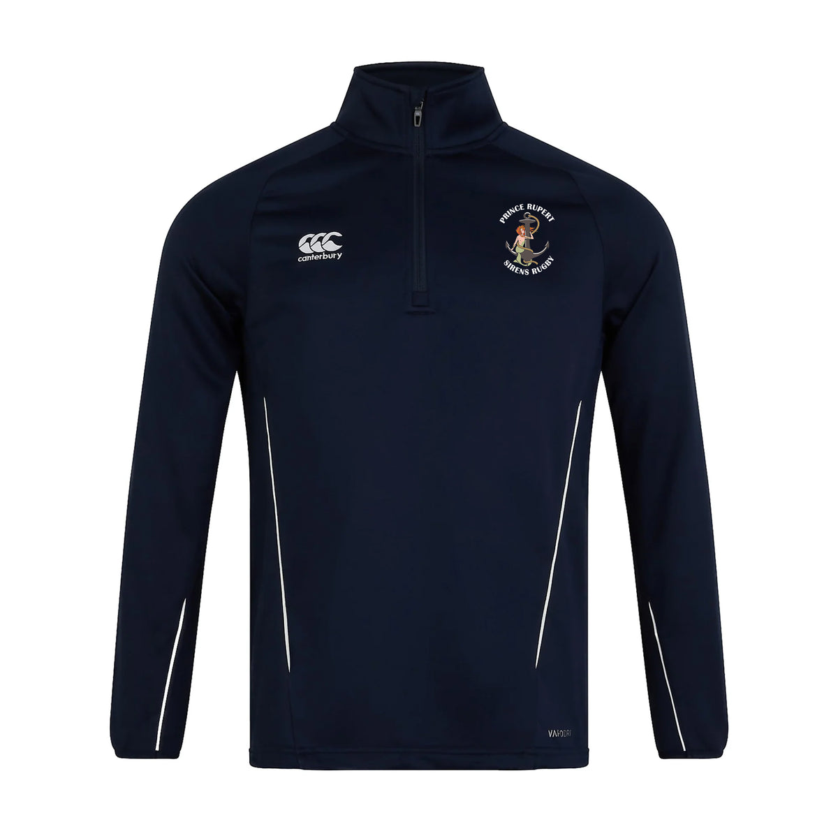 Prince Rupert Sirens Canterbury Team 1/4 Mid layer Navy