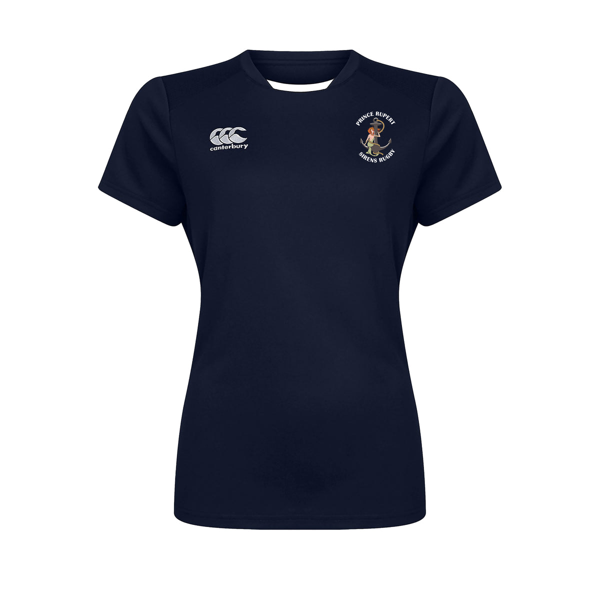 Prince Rupert Sirens Rugby Canterbury Club Dry Tee - Women&#39;s - Navy